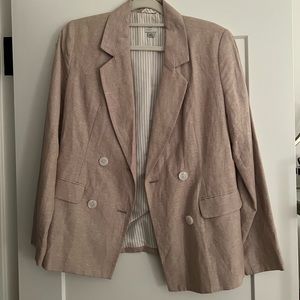 Women’s linen blend Blazer
